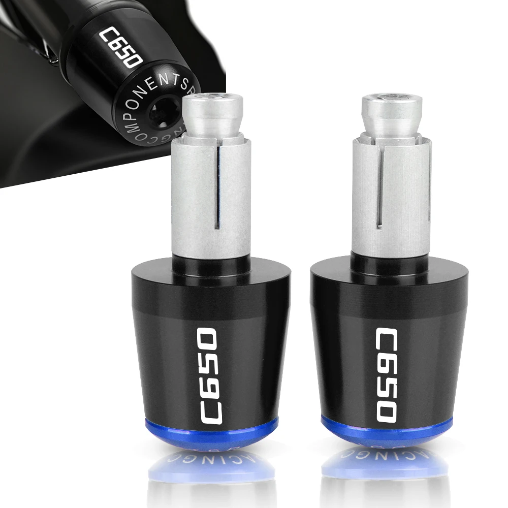 

Motorcycle C650 SPORT 7/8" 22MM Handlebar For BMW C650SPORT 2015 2016 2017 2018 2019 2020 Hand Grips Handle Bar End Cap