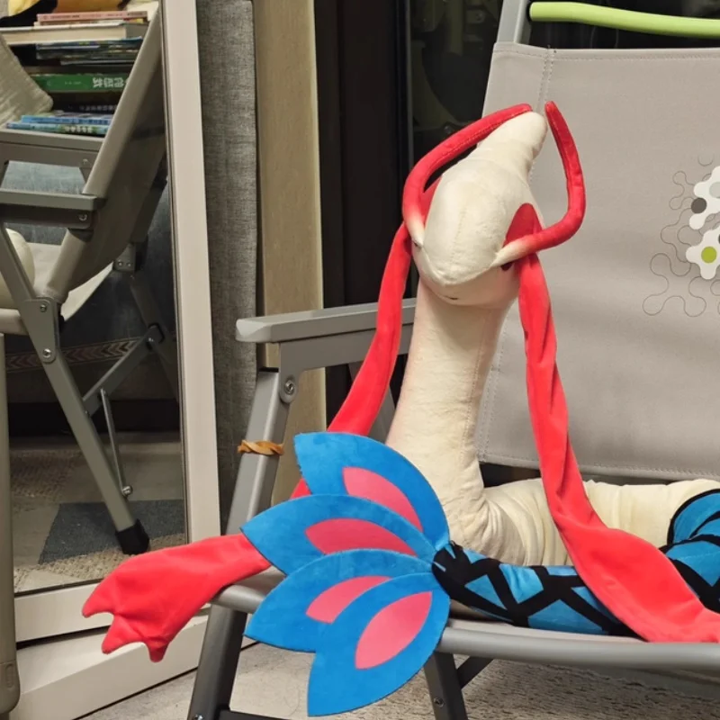 

В наличии оригинальные фигурки героев мультфильмов Pokémon Milotic, аниме, плюшевые игрушки, плюшевые игрушки, свободные накручивающиеся плюшевые значки серии Minas