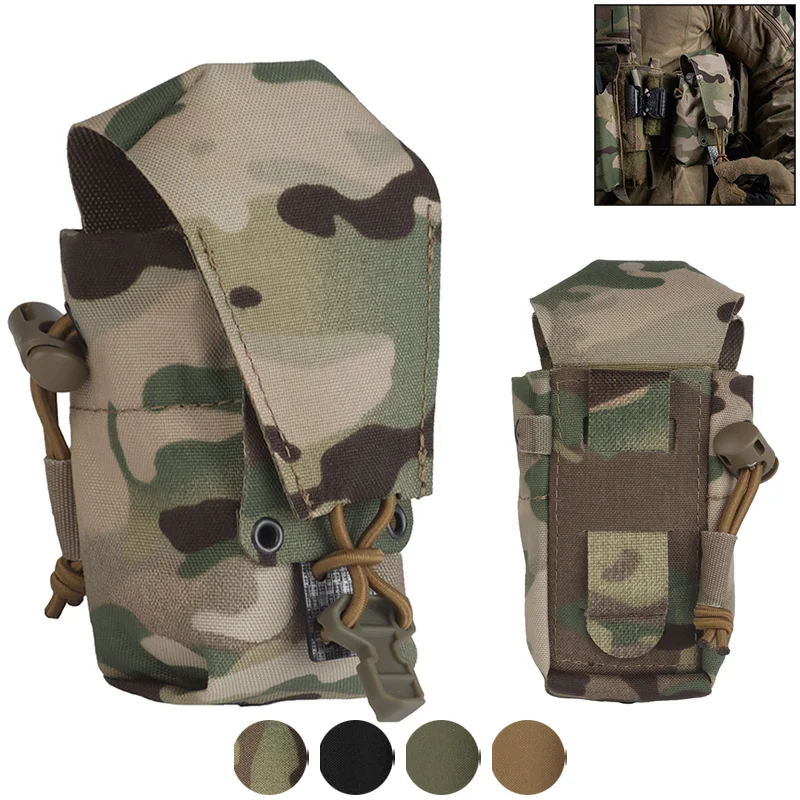 

Adjustable Elastic Waist Pouch Multi Tool Organizer Walkie Talkie Holder for Outdoor Hunting Gear Hunting Storage Bag