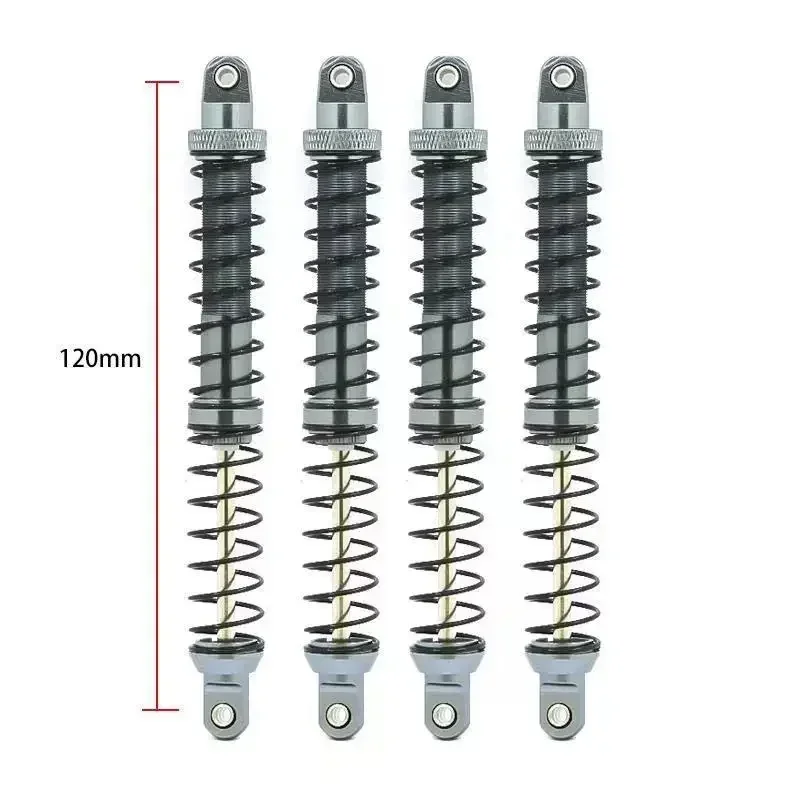 Metallo 70mm 80mm 90mm 100mm 110mm 120mm Ammortizzatore Olio Ammortizzatore per 1/10 RC Crawler Auto Axial SCX10 90046 AXI03007 TRX4 TRX6