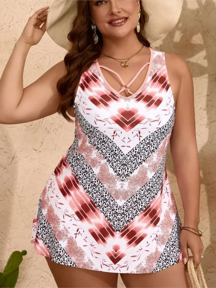 

Plus Size High Waist Bikini Women's Push Up Large Size Swimsuit Summer Mujer 4XL 5XL Big Size Tummy Control Swimwear Bikini Sets