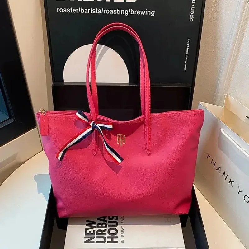 2026 New Classic Crossbody Bag for Women Solid Color Elegant Shoulder Handbag, Multifunctional Mommy Diaper Bag Large Capacity f view 6