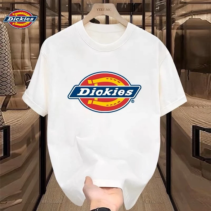Dickies Unisex Classic Casual Short‑Sleeve T‑Shirt, Unisex Summer Loose Fit Tee For Men Women Daily Wear YHJ