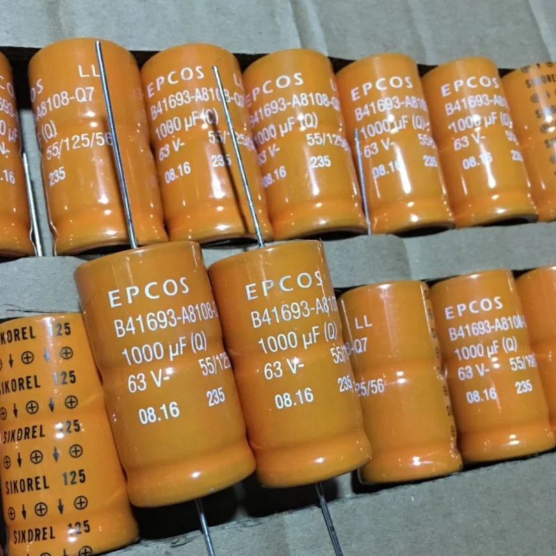 

1PCS 1000UF 63V Siemens EPCOS audiophile axial capacitor 63V 1000UF 22X40