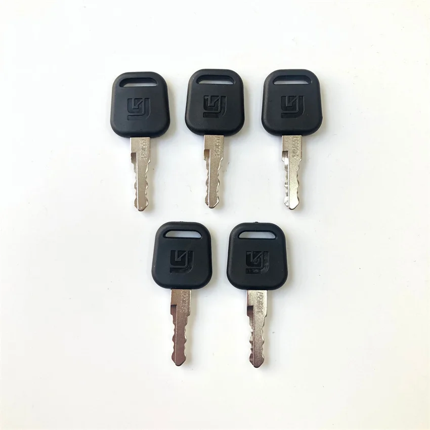 5PCS 34B0557 Key For Liugong Excavator And Heavy Equipment