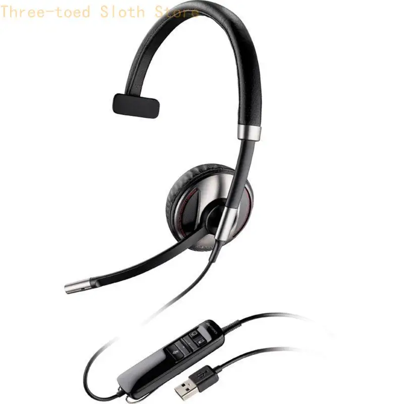 Leichte 1 Paar weiche Ohrpolster-Kissenhülle, atmungsaktiv, Memory-Schaum, Headset-Rauschunterdrückung für C510, C520, C710 – Detail 10