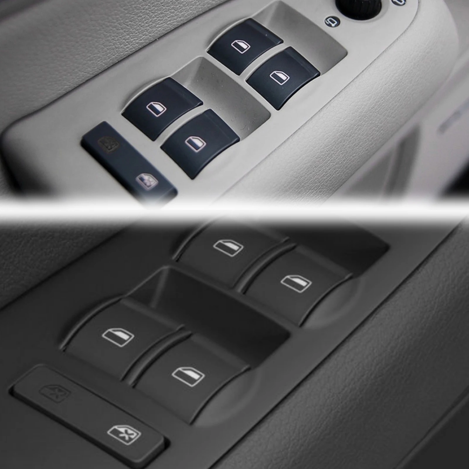 8E0959851 Power Window Panel Master Switch Lift Button Control Button Console For Audi A4 B6 2000 2001 2002 2003 2004 Car Parts