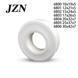 Double-sided sealed ceramic bearing 6800 6801 6802 6803 6804 6805 6806 2RS High smooth corrosion resistance