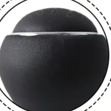 

6 Speed 5 Levels Leather Model Shift Lever For The Gearshift Head For TOYOTA For Hilux Models From 2015 To 2020 10*6*5.5