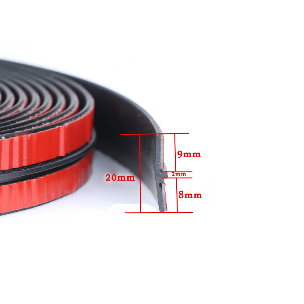 200cm Rubber Car Seal Edge Sealing Strip Roof Windshield Car Sealant Protector Strip Window Seals Noise Insulation Strip