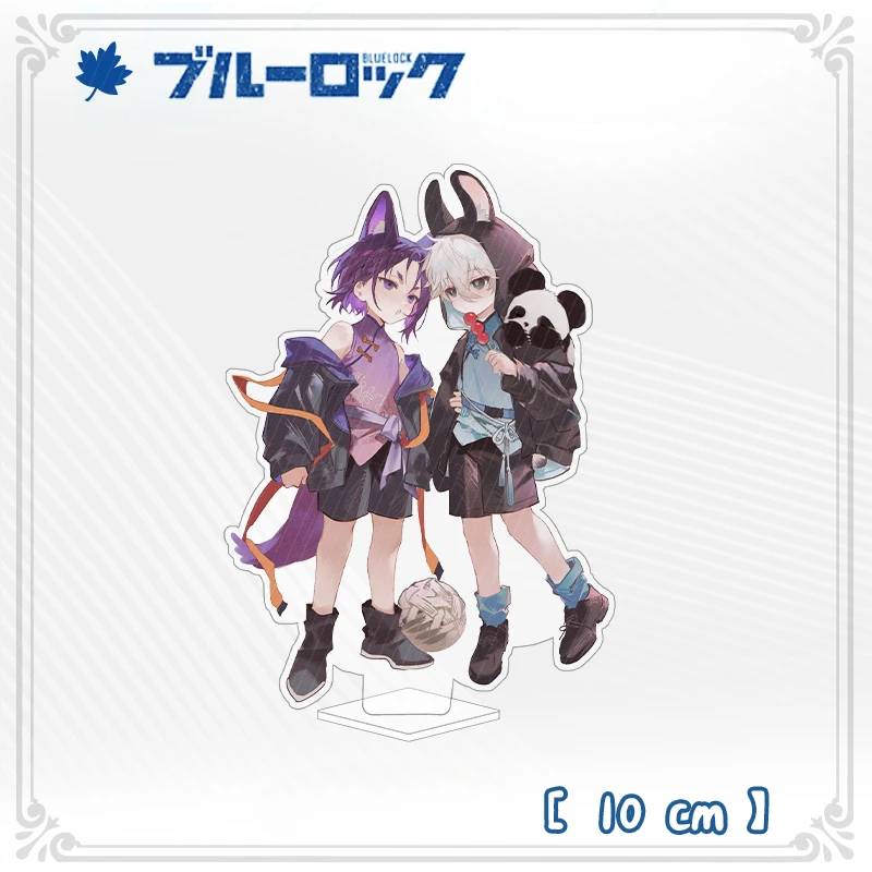 New BLUE LOCK Acrylic Stand Figure Mikage Reo Nagi Seishiro Anime Peripherals Bedroom Desktop Cute Cartoon Ornament Collection