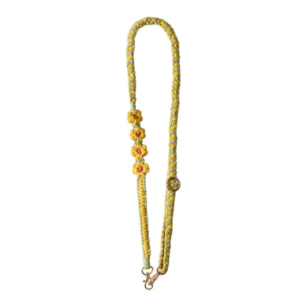 

Long-style Bohemian Mobile Phone Lanyard Boho Hand-woven Cell Phone Lanyard Strap Anti-lost Adjustable Crossbody Neck Lanyard