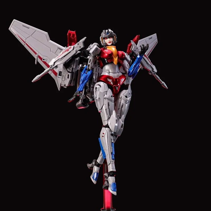 

Transformation Toys CS-03 CS03 Star Queen Redscream Machine Girl Action Character Moving Robot Model Figure Collection Gifts