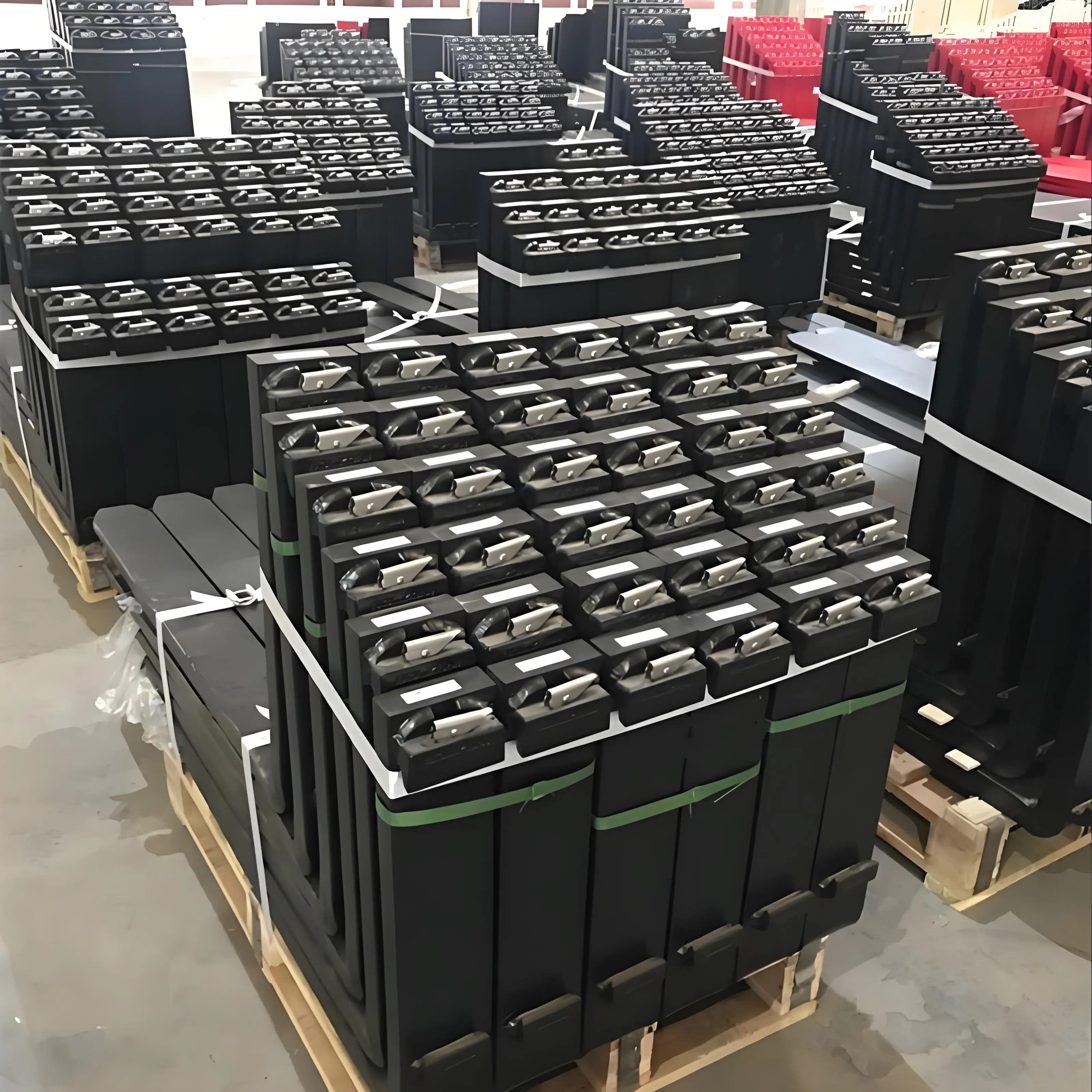 Garfos de empilhadeira ajustáveis, comprimento ajustável, altura diferente precisa, melhoria da flexibilidade