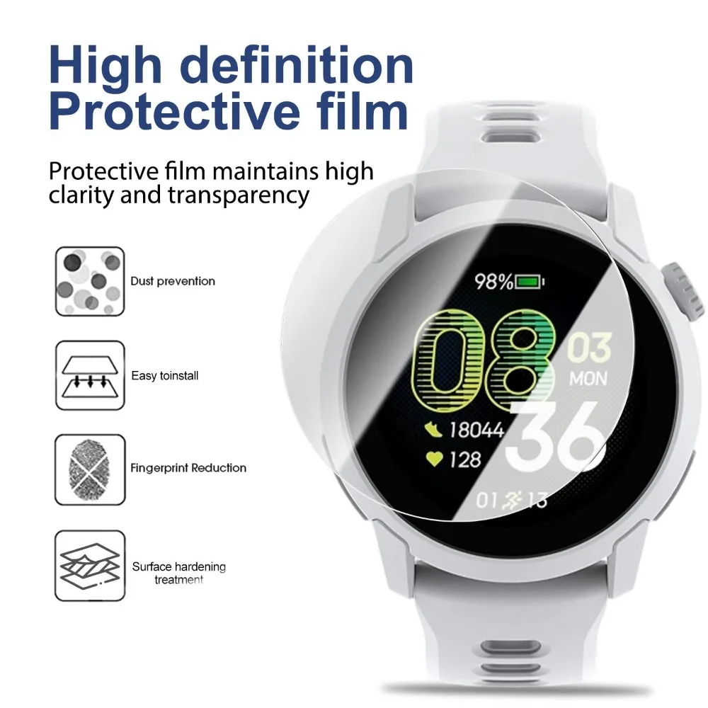 1-5PCS for COROS PACE 4 Screen Protectors Tempered Glass Easy Installation Clear HD Anti-Scratch Full Cover Protective Films