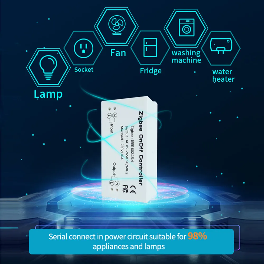 Converter Module Smar Home Automation Serial Connect Power Circuit Suitable Appliance Lamp Switch Durable Electronic Control T1