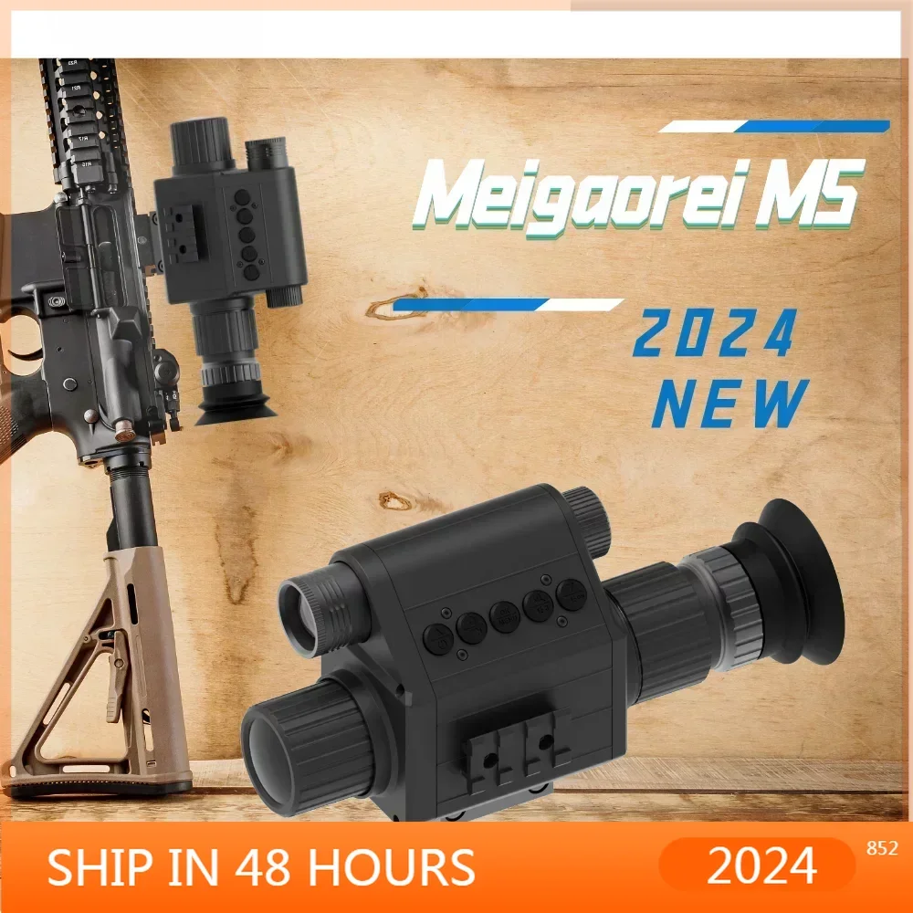 

CameraNEW 2024 NEW Megaorei M5 Monocular Riflescope With Infrared Night Vision, Built-in Optical Sight And 4-16X ZoomNV