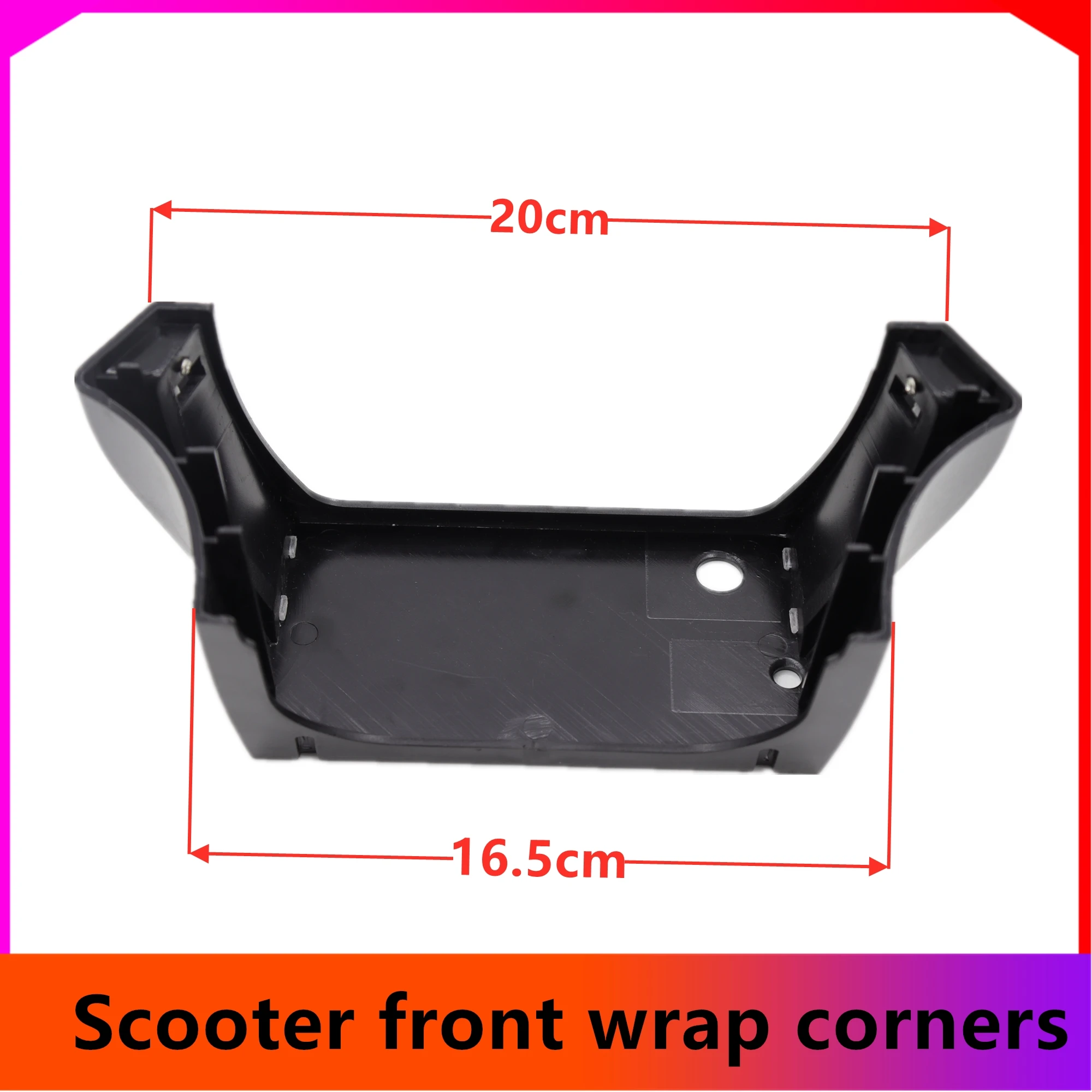 10 Inch Electric Scooter Front Pack Corner Guard Plastic Protective Shell Cover Suitable for KUGOO M4 Electric Scooter Part Q8