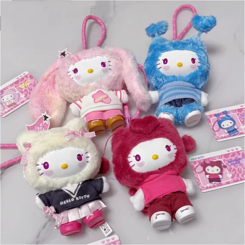

Authentic Sanrio Hello Kitty Pop Star Series Vinyl Blind Box Toys Surprise Box Pendents Keychains Ornaments Trendy Gifts