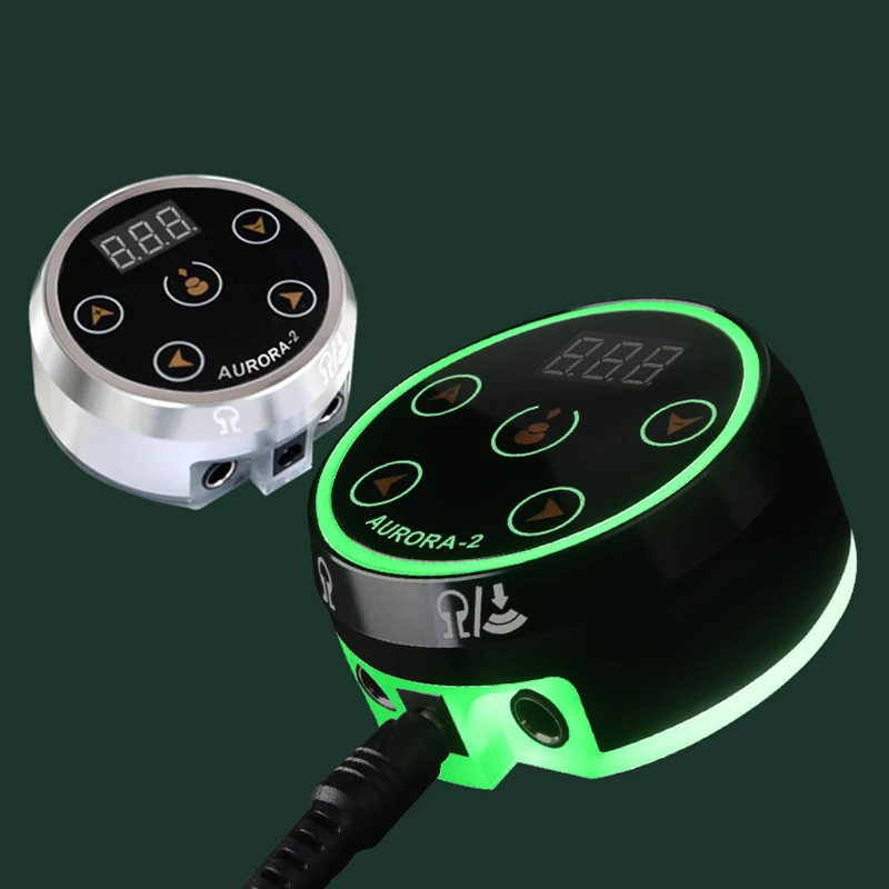 الوشم إمدادات الطاقة المهنية الوشم صندوق الطاقة الدورية آلة الوشم القلم المزدوج الناتج اللون شاشة LED تعمل باللمس/قاعدة مغناطيسية