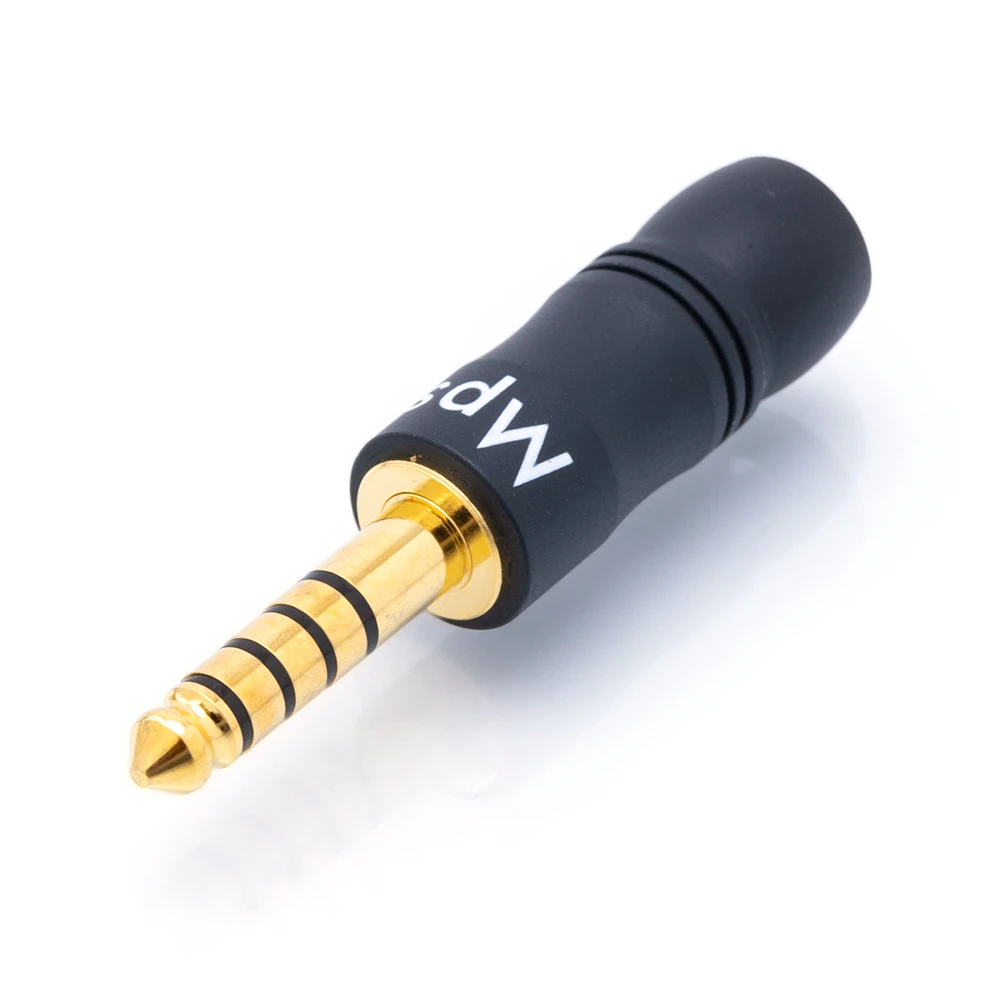 ■ Hifi MPS  Gold Plated 4.4mm 5 Poles Male Full Balanced Headphone Solder Plug for NW-WM1Z NW-WM1A AMP