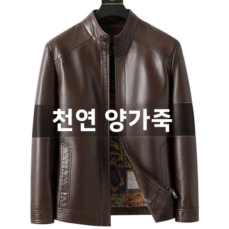 Autumn and Winter New Haining Leather Coat Men's Middle-Aged Daddy Clothes Sheepskin Men's Casual Plus size Leather jacket Ou...