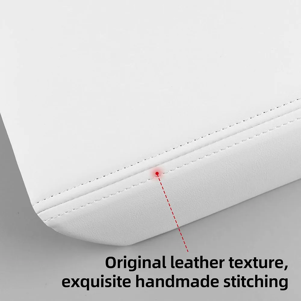 Für 2025 2026 Tesla Model Y Juniper Model 3 Highland Leder Armlehne Box Abdeckung Auto Mittelkonsole Deckel Innen Zubehör – Detail 5