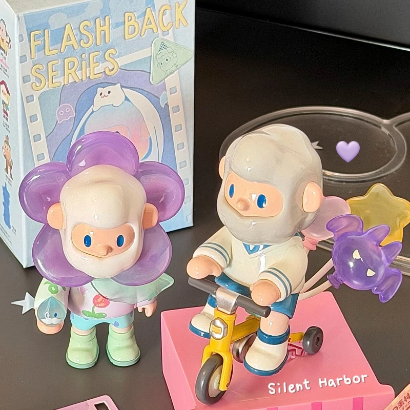 

Farmer Bob Flash Back Series Blind Box Cute Anime Figure Doll Toy Collectible Mystery Box Desk Decor Ornament Trendy Model Gift