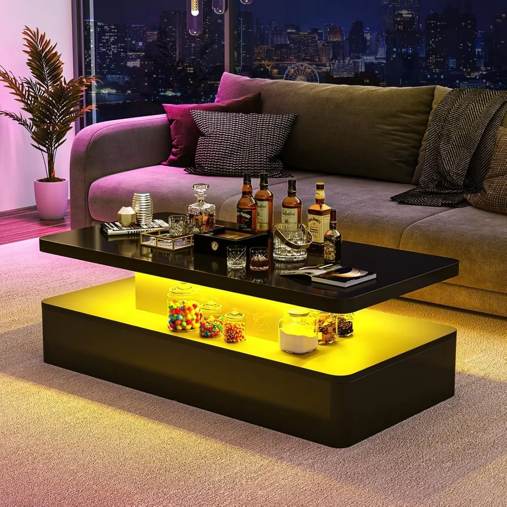 Modern LED Coffee Table, 47