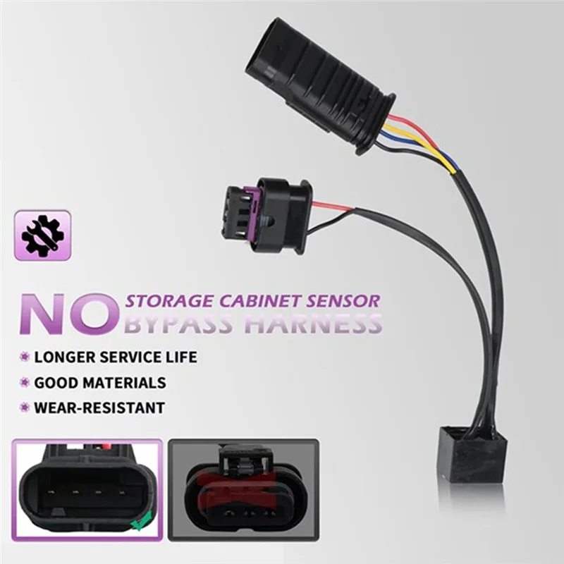 

2Pcs New Locker Sensor Bypass Harness For Jeep Wrangler JL Gladiator JT 2018-2023 Replacement Parts Z-LKR-OEM