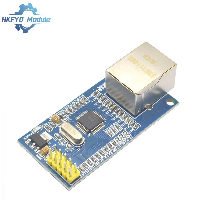 USR-ES1 W5500 SPI to LAN Ethernet Network Module Converter TCP IP 51/STM32 SPI Interface W5100 For Arduino Internet of Things