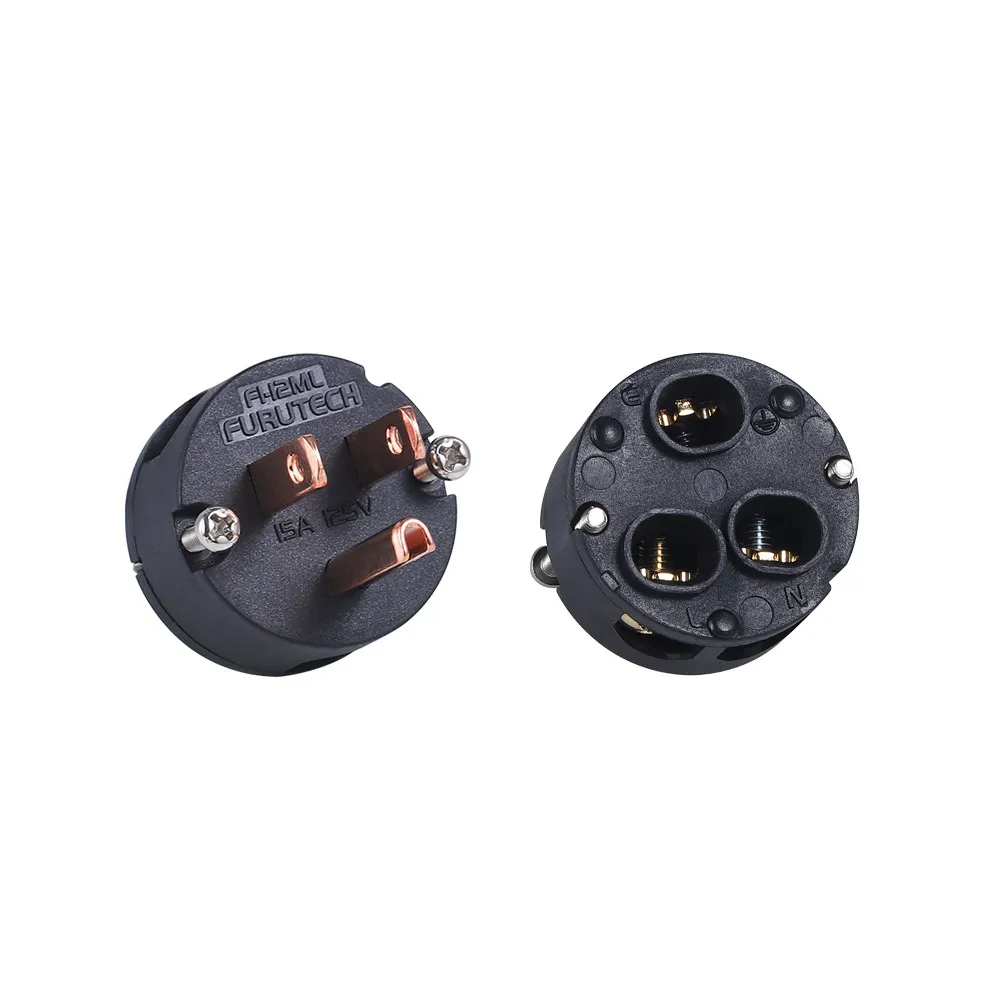Japan Furutech Furukawa FI-12 Series L-type Rotatable High-end US Standard Power Plug Tail