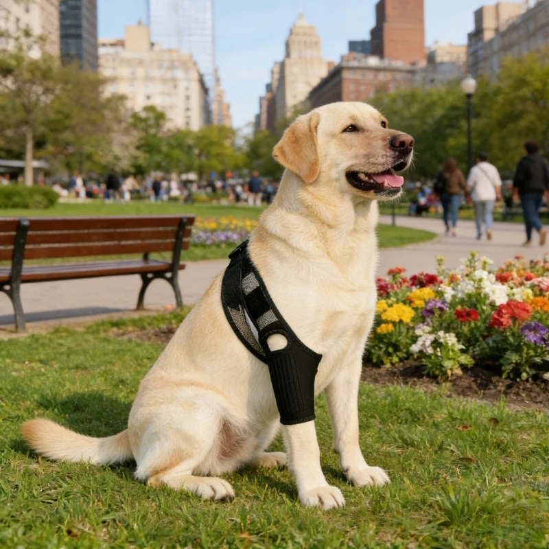 Dog Rear Limb Support Sleeve Band For Joint Uncomfort And Mobilities Assistance HX6C