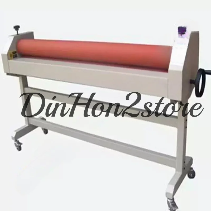 1.3m 1.6m Manual Cold Film Roll-to-Roll Laminating Machine Cold Laminating Machine for Advertising & KT Board Laminating