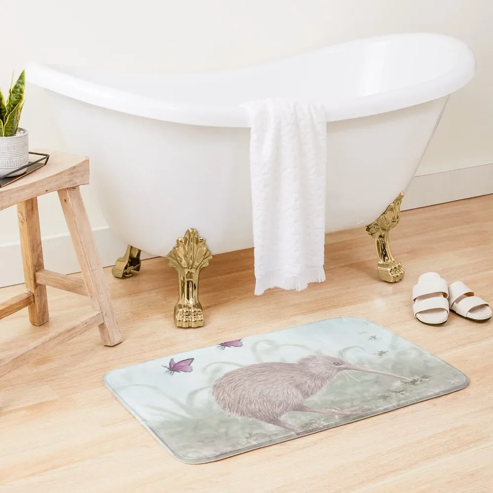 

Kiwi bird Bath Mat Bathroom Accessory Bathroom Foot Bathroom Gadgets House Entrance Mat