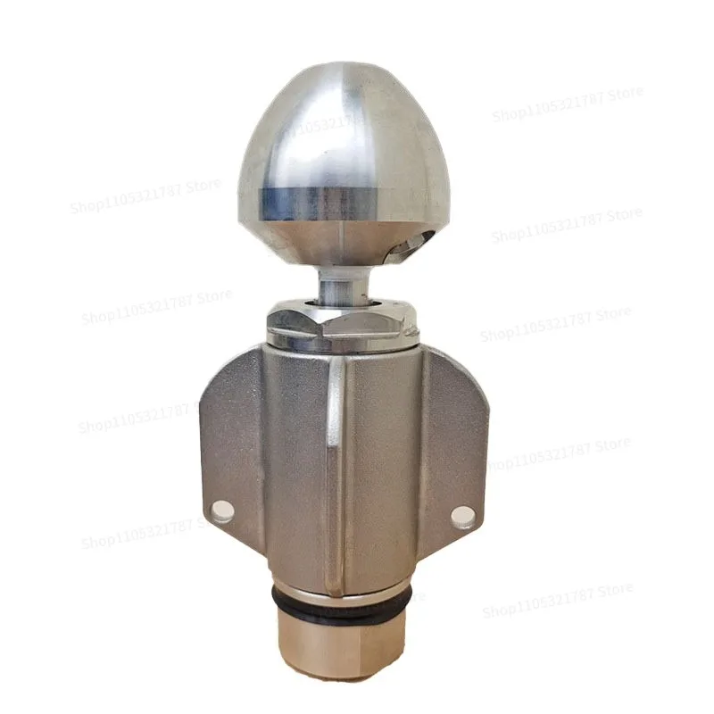2KG Rotary Nozzle 3/4 Internal Thread Pressure Nozzle Dredging Sewer Pipe Mine Ceramic Nozzle