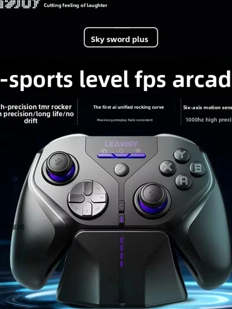 LeadJoy Xeno Plus Game Controller 2.4gWireless 12bit TMR Joystick JS13pro PC Tablet Switch 2PS/XXBO/NS2 Hall Body Sense FPS Gift
