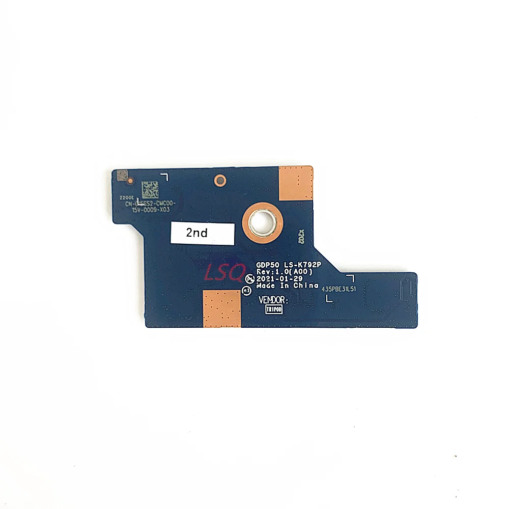 

LS-K792P For Dell Alien M15 R6 Keyboard Board Connection Board CN-015SS2 15SS2 100% Test OK