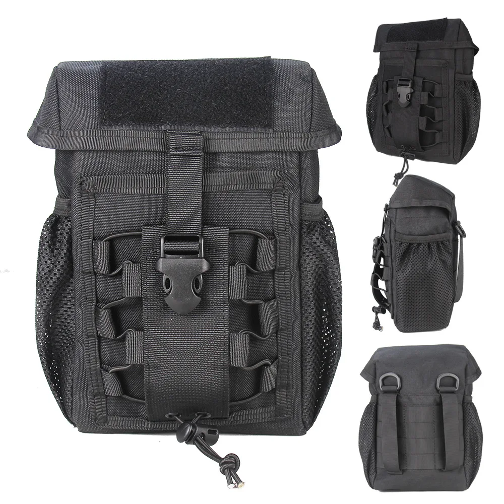 Molle Tactical EDC Medical Pouch Belt Waist Pack Bag Outdoor Shoulder Bags Riding Camping Hiking Hunting Accessories Organizer