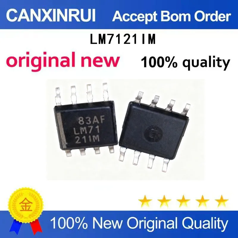(5-100 Pieces)Brand new original LM7121IM LM7121 operational amplifier chip in stock