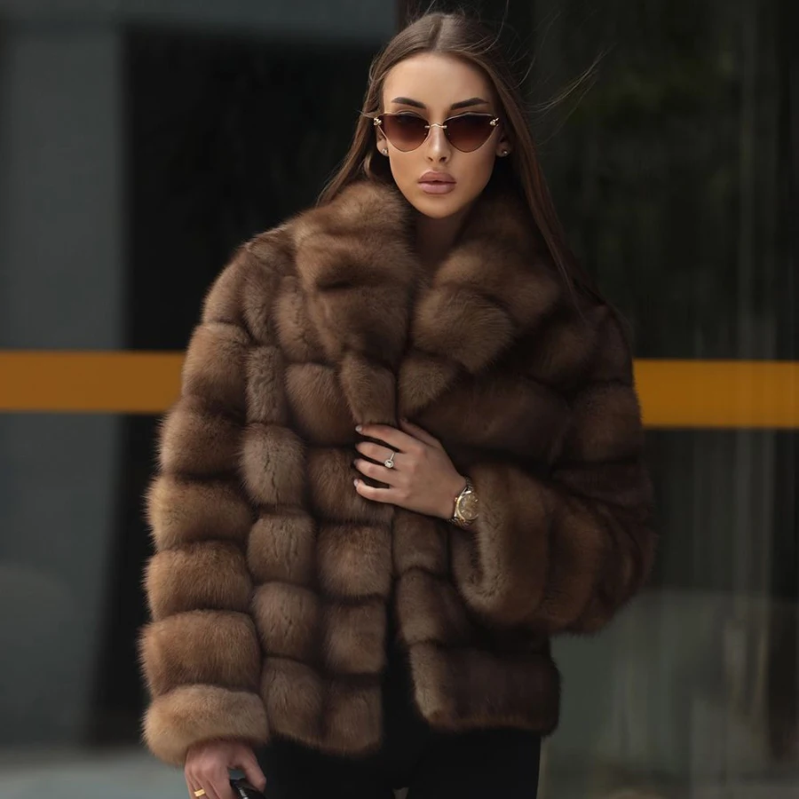 

Real Fox Fur Coats Womens Natural Fur Coats Women Fox Fur Coat Winter Warm Outwears Best Selling