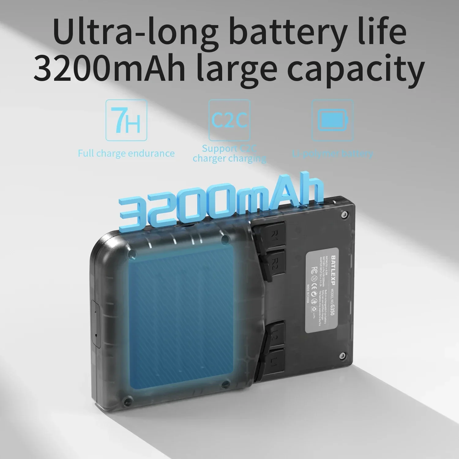 BATLEXP G350 وحدة تحكم بجهاز لعب محمول 3.5 ''IPS شاشة نظام لينكس عصا تحكم مزدوجة الاهتزاز موتور ريترو وحدة تحكم فيديو محمولة هدية