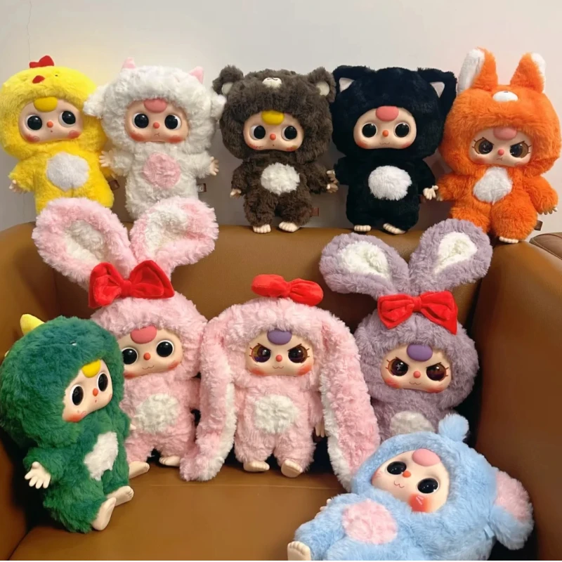 Genuine In Stock Baby Three Model Series 400% first generation Mystery Box Trendy Toy Ornament Creative Presents Cute Doll Gift