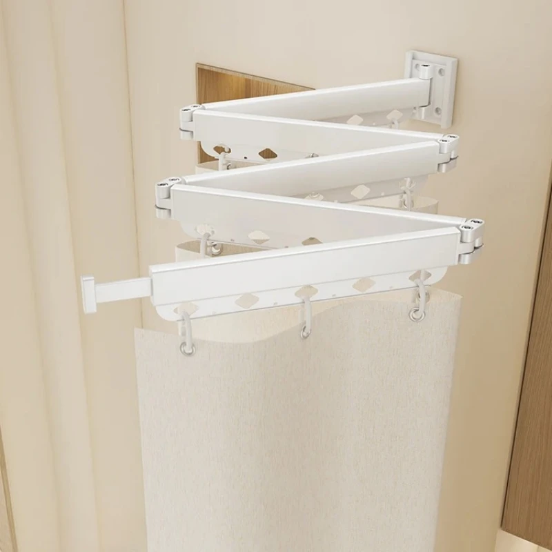 Anti-Mold Shower Curtain - Collapsible PEVA Bath Liner with Magnets, Mildew Proof Room Divider for Humid Bathrooms, Easy Install
