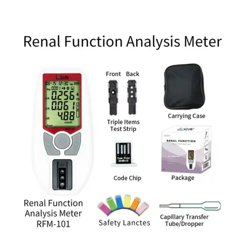 Renal Function Analyzer Uric Acid Urea Creatinine Analyzer