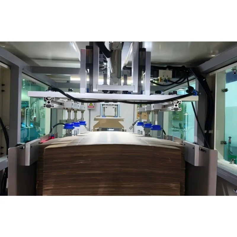 JZH-980 Fully Automatic Aircraft Paper Boxes Forming Machine Rigid Box Wrapping Machine Corrugated Gift Box Making Machine