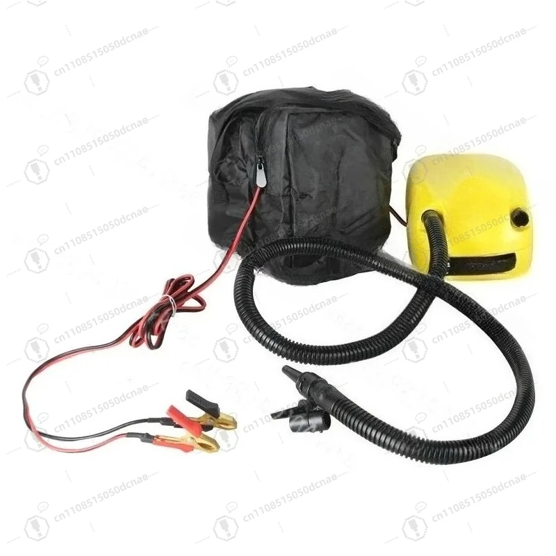 12V DC Electric Air Pump 20PSI High Pressure 300L/min Inflator for SUP Kayak Canoe Dinghy
