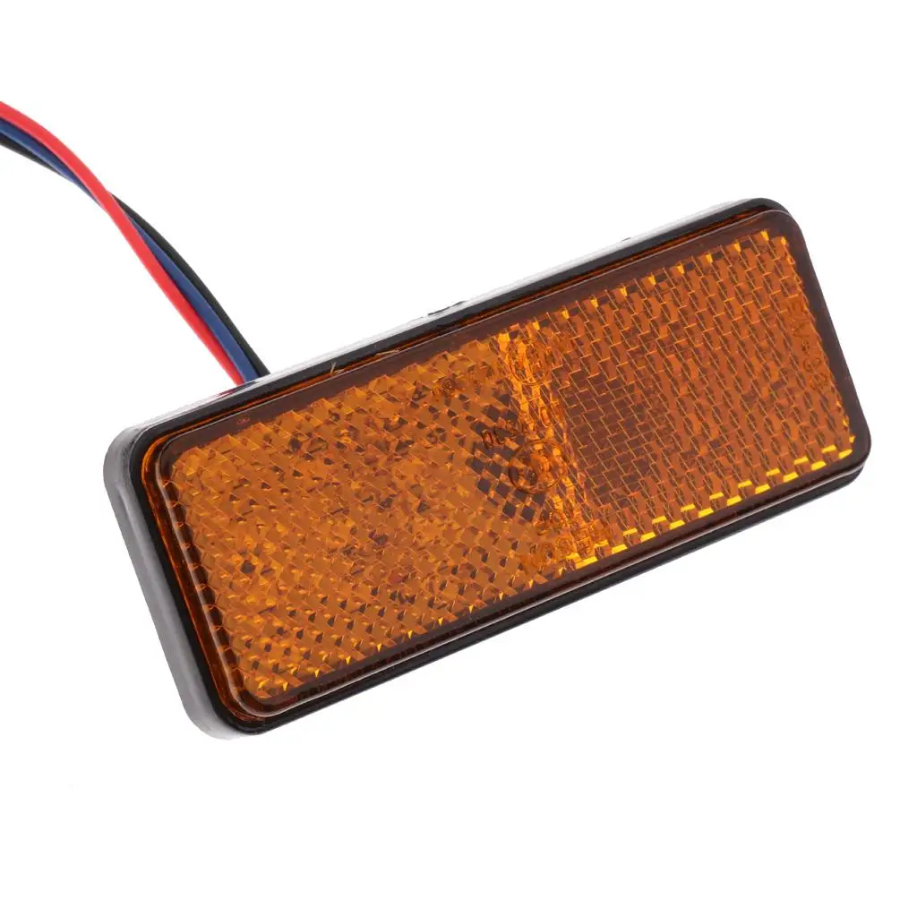 

High Brightness LED Reflector Taillight Under Bumper Kit Warning Lamp 12V for Car Motorcycle Truck Trailer SUV