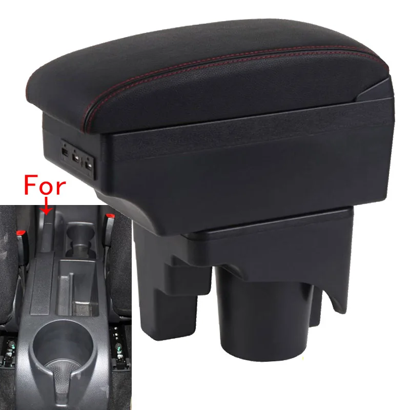 

For Volkswagen Golf 6 Armrest Box For VW Golf 6 Golf 5 Mk6 MK5 Jetta 5 Car Armrest For VW Sagitar Storage Box Interior details