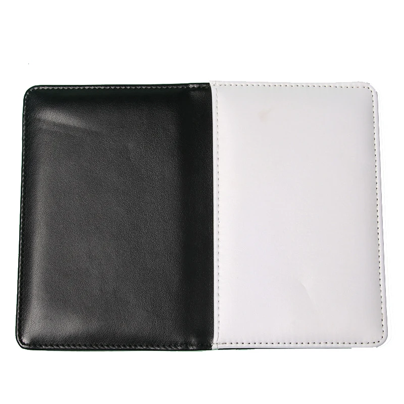 

DHL50pcs Sublimation Single Sided DIY White Blank Passport Cover Card Holder